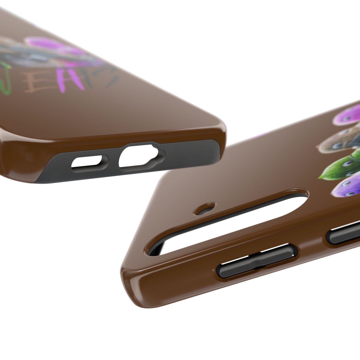 Cool Cartoon-Inspired Tough Phone Case - 'SWEATS'
