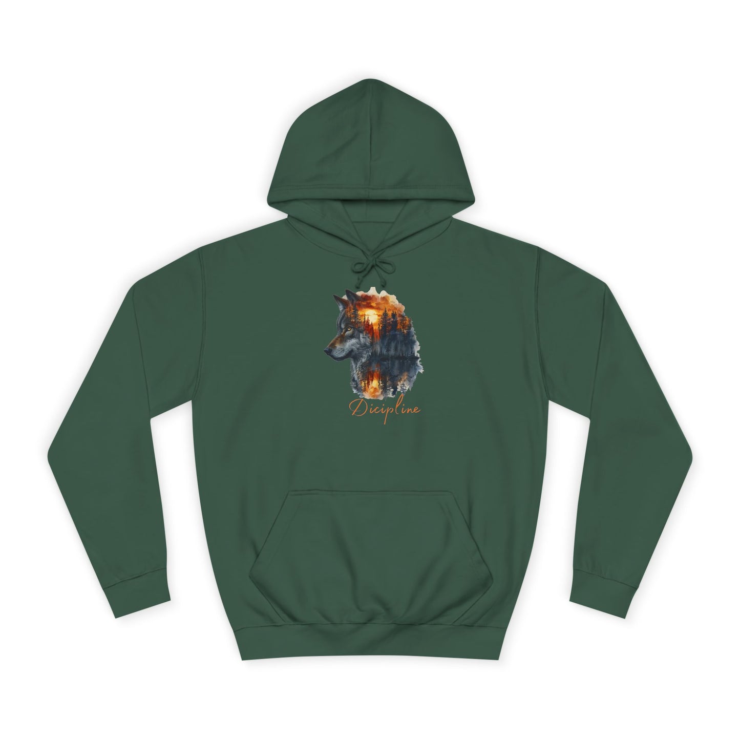 Neon Storm Wild Wolf Graphic Pullover – Multicolor Men’s Streetwear Sweatshirt