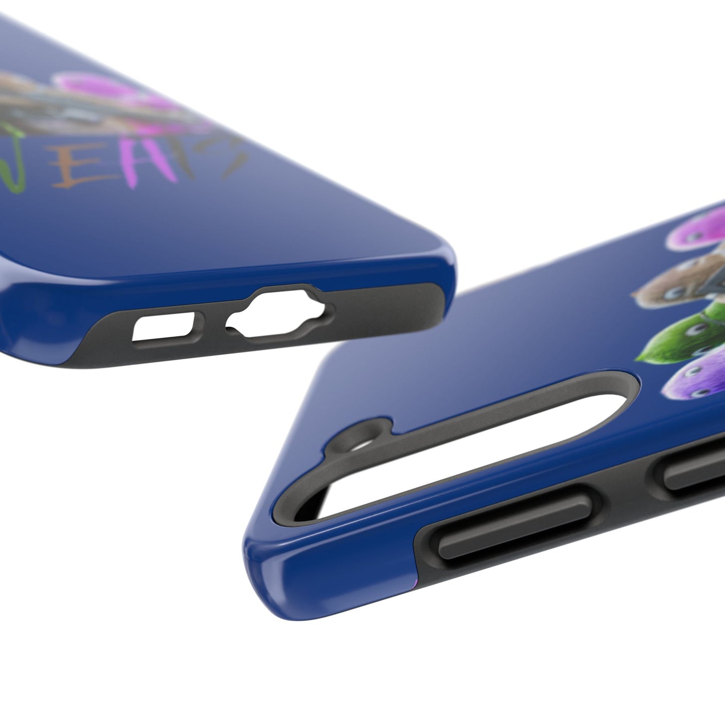 Cool Cartoon-Inspired Tough Phone Case - 'SWEATS'