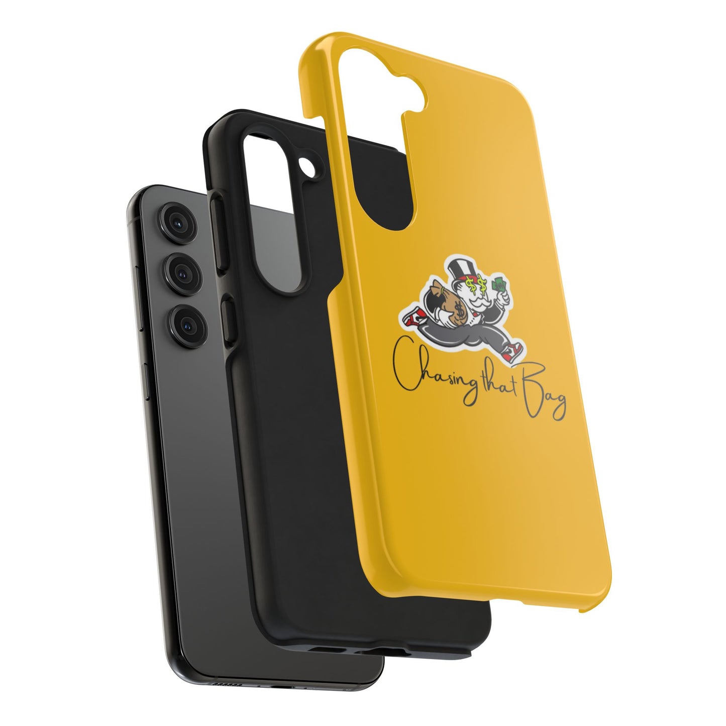 Phone Case- Chasing That Bag Tough Case- Durable Protection