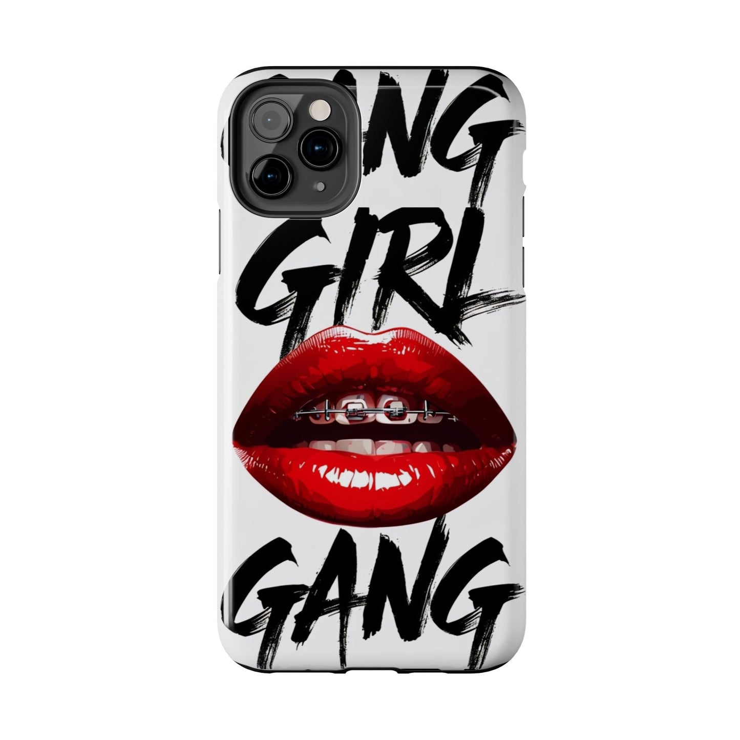 Bold 'Girl Gang' Tough Phone Case – Protective and Stylish Accessory for Trendsetters