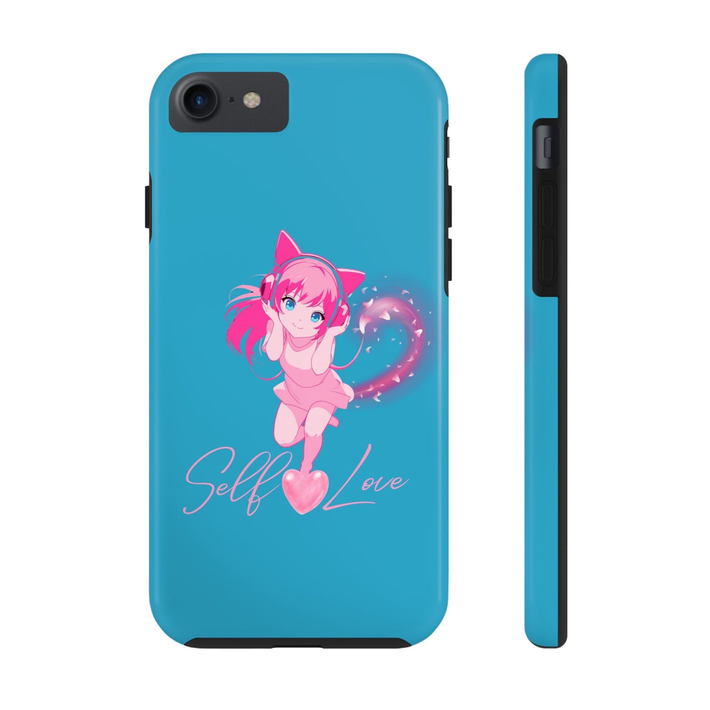 Self Love Tough Phone Case for Anime Lovers