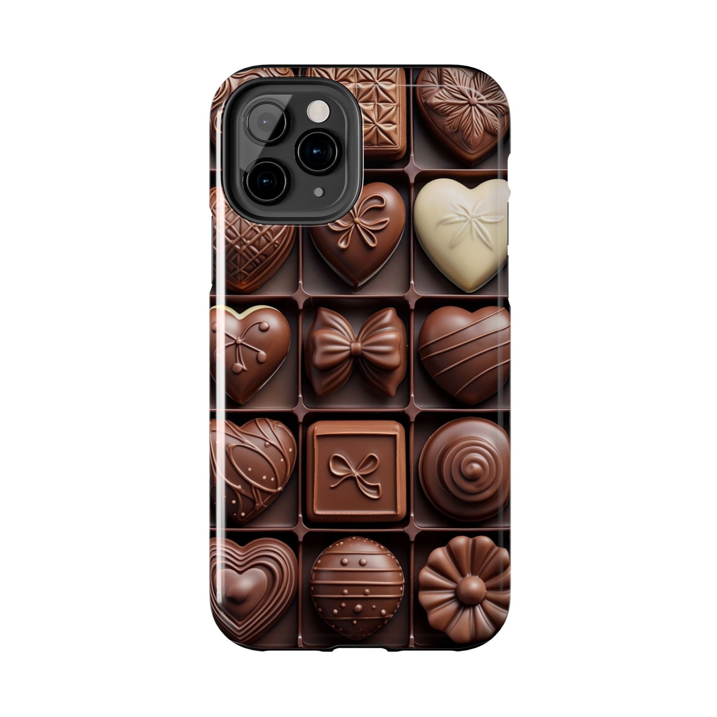 Chocolate Love Tough Phone Case - Perfect for Valentine's Day or Sweet Treat Lovers