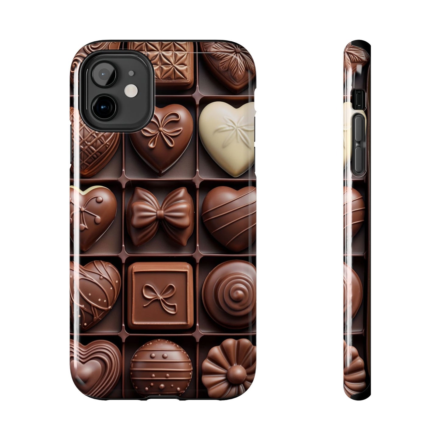 Chocolate Love Tough Phone Case - Perfect for Valentine's Day or Sweet Treat Lovers