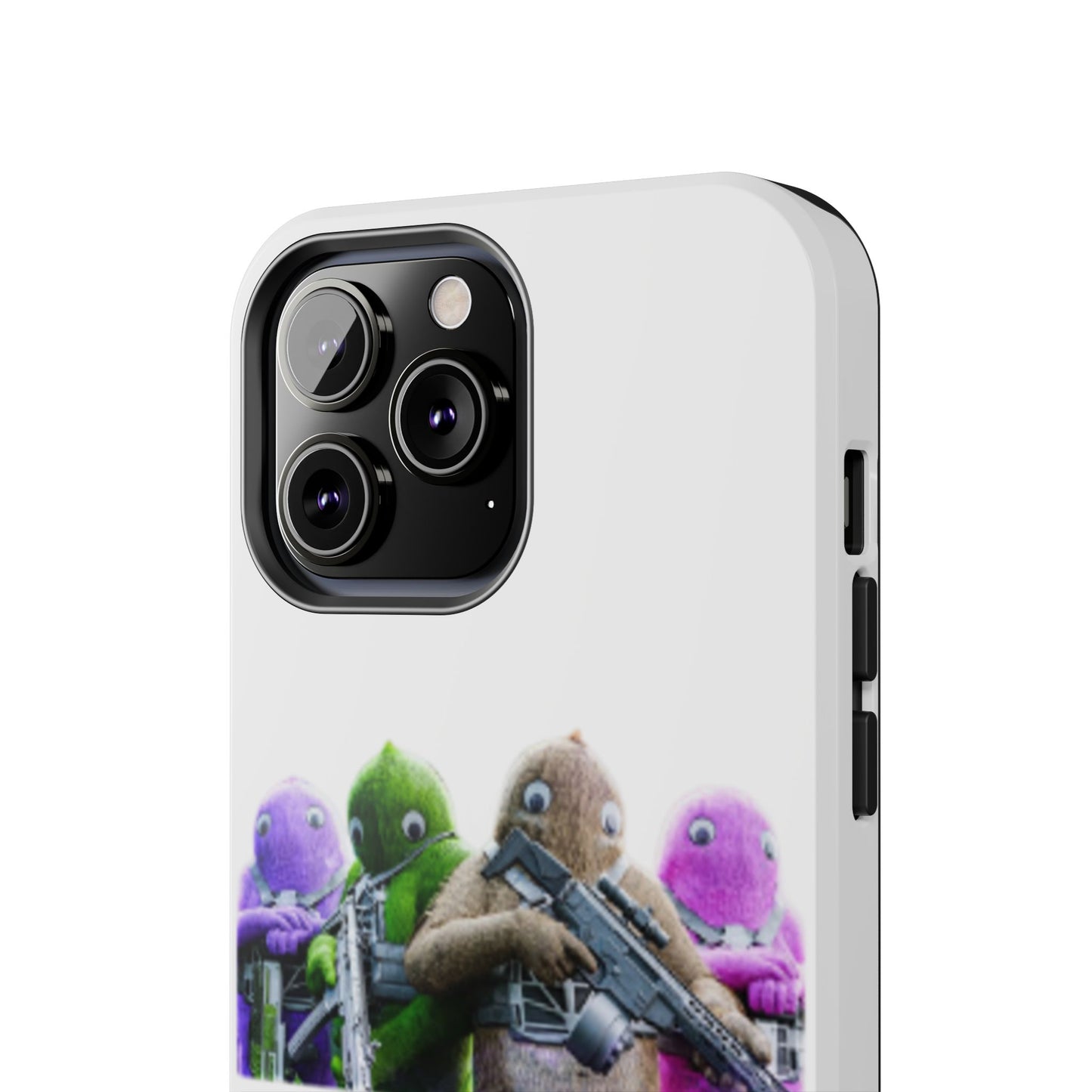 Cool Cartoon-Inspired Tough Phone Case - 'SWEATS'