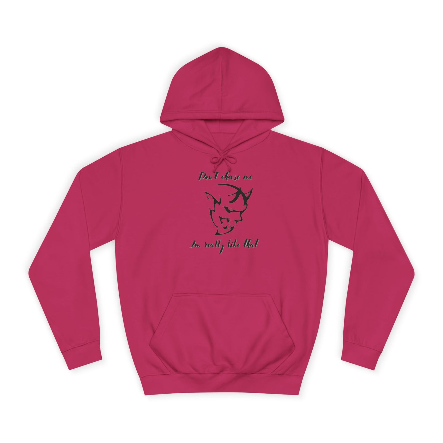 Lava Red "Don’t Chase Me, I’m Really Like That" Sweater – Bold Statement Pullover