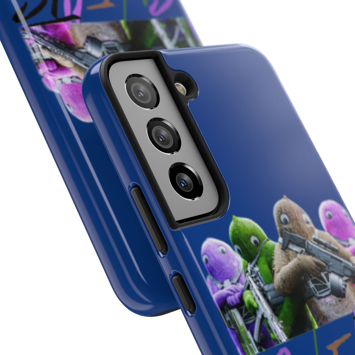 Cool Cartoon-Inspired Tough Phone Case - 'SWEATS'