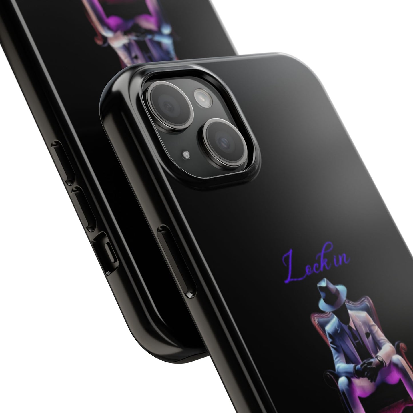 Phone case- Lock In, Stay DIsciplined Tough Phone Case - Durable Protection