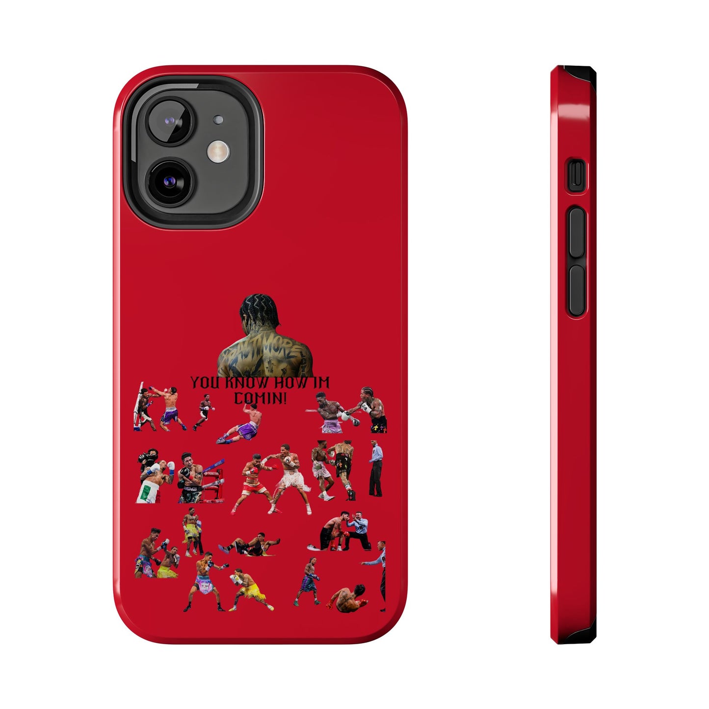 Phone case- You Know How I'm Comin' Tough Phone Case - Durable Protection
