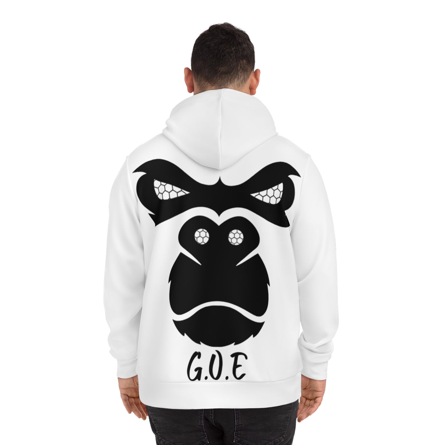 Arctic Ivory White Hoodie for Men & Women – Bold Gorilla Lovers