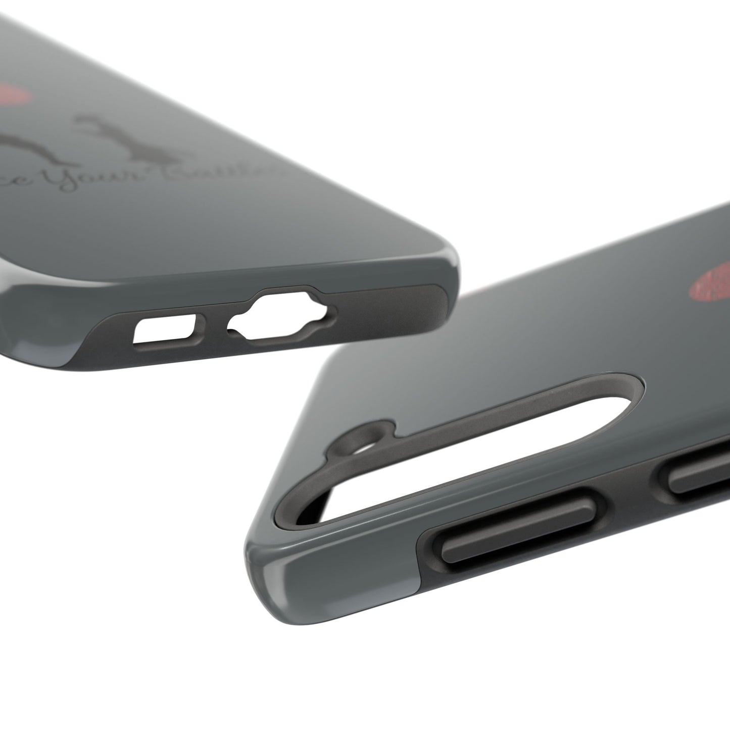 Phone case- Face Your Battles Tough Phone Case - Durable Protection