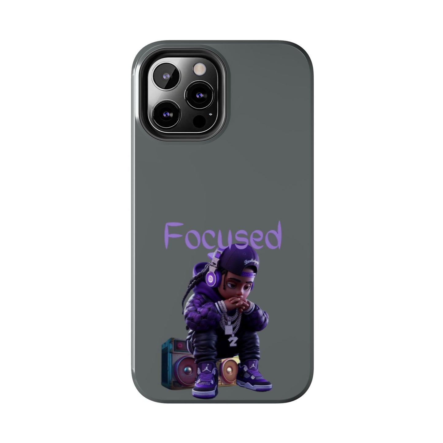 Phone Case- Focused Tough Case- Durable Protection