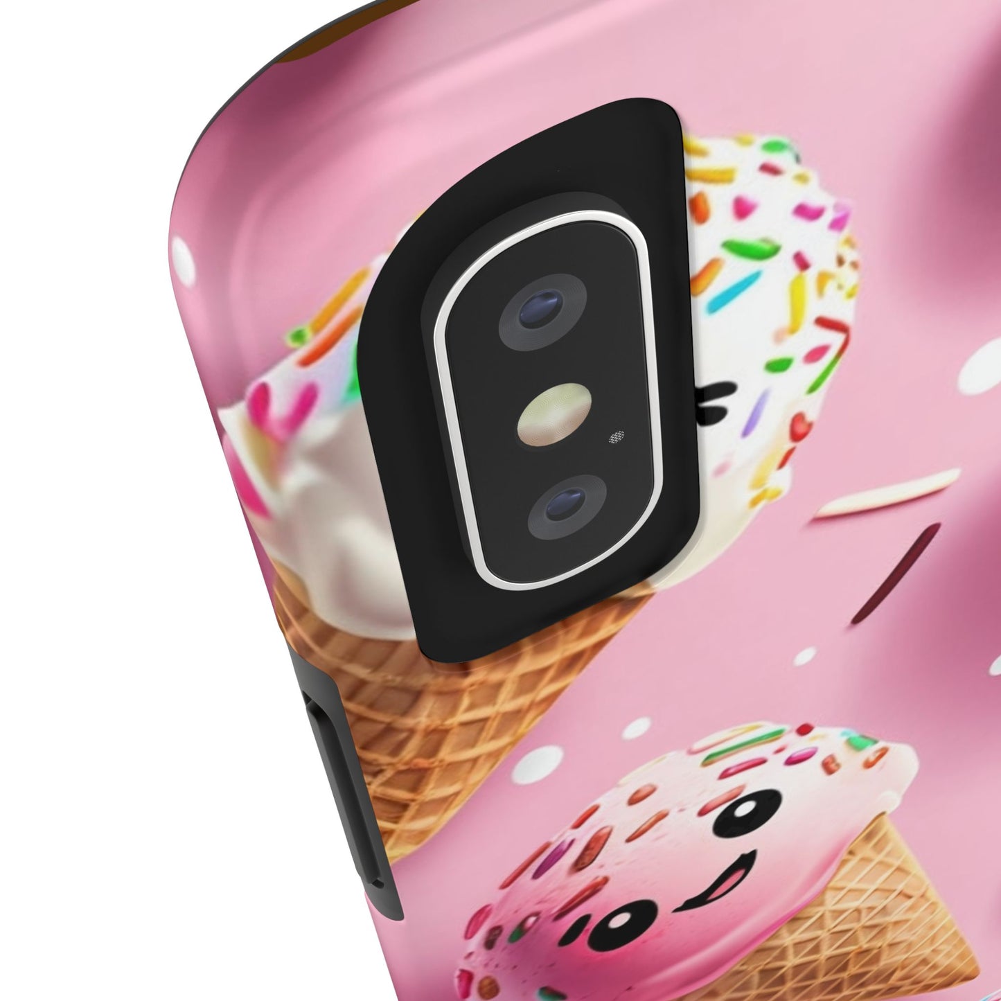 Tough Phone Cases Cute Ice Cream Design