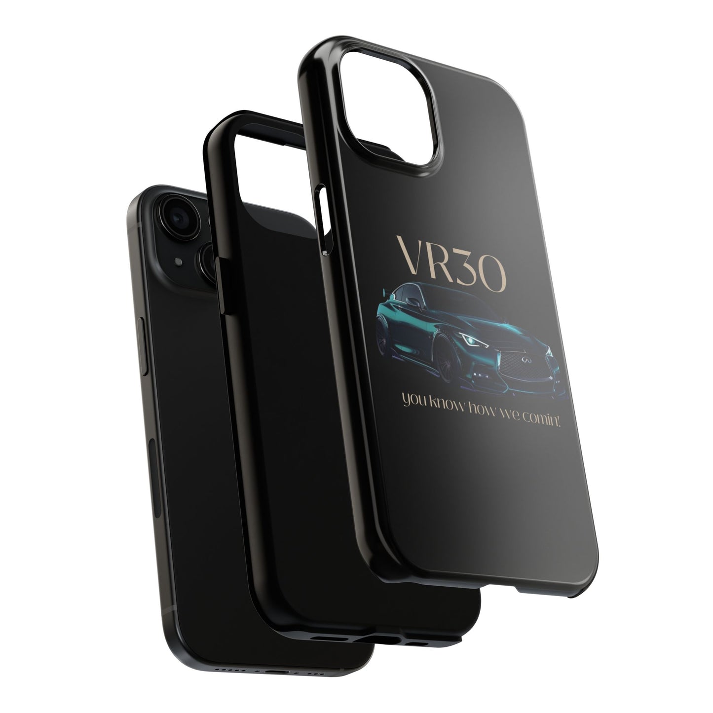 VR30 Sports Car Tough Phone Case - Stylish and Durable Protection for Car Enthusiasts