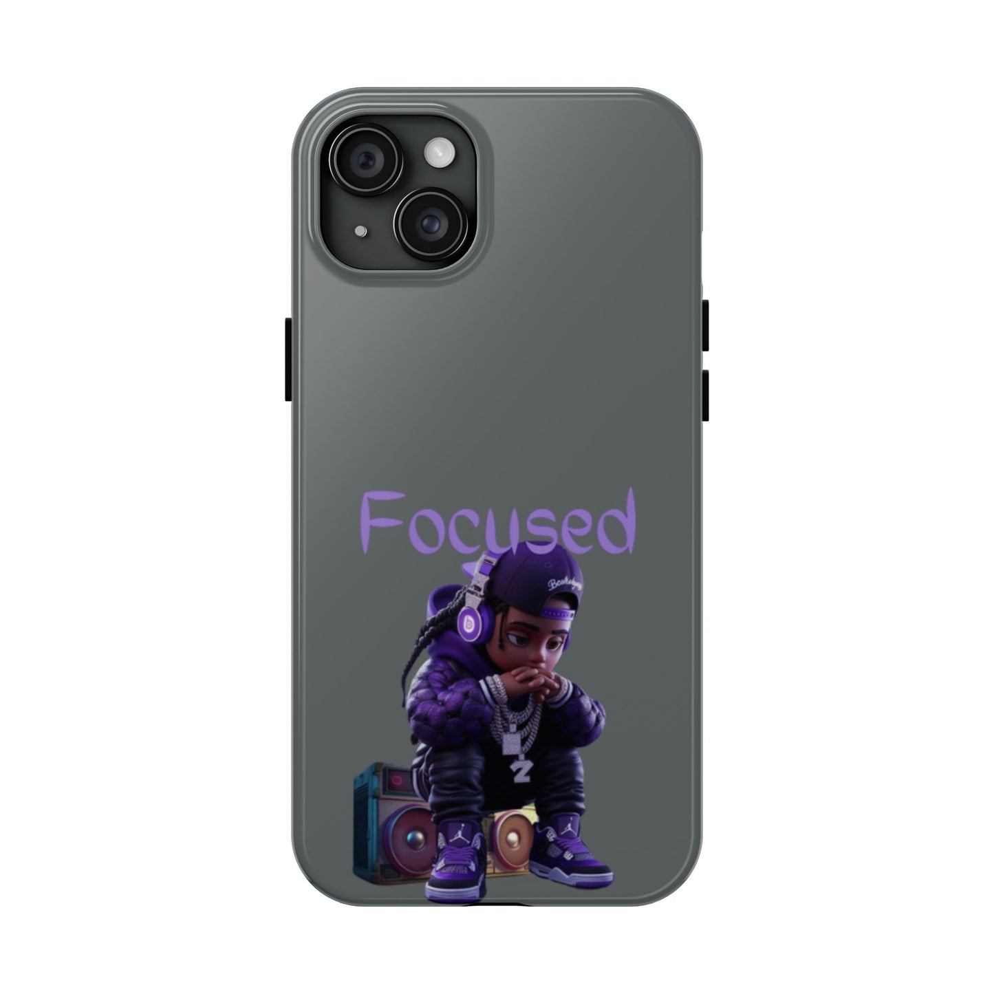 Phone Case- Focused Tough Case- Durable Protection