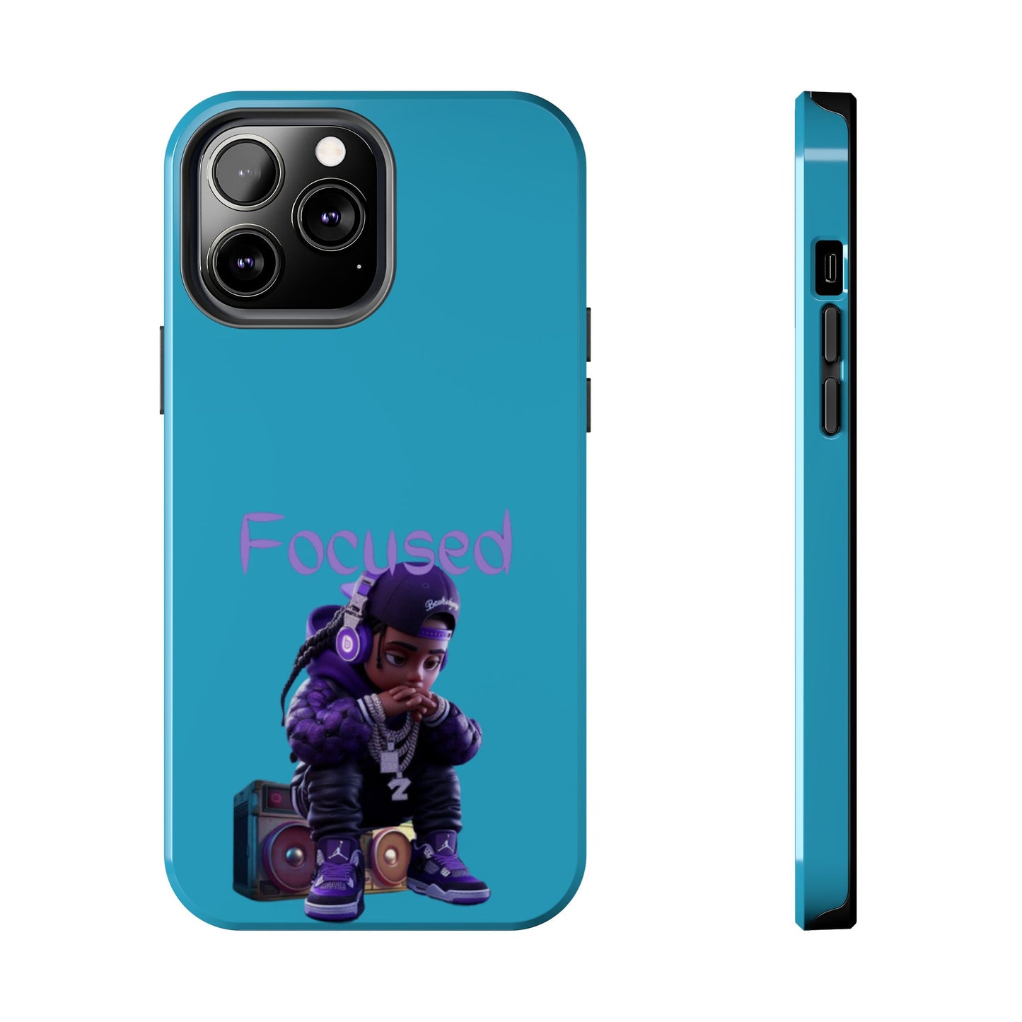 Phone Case- Focused Tough Case- Durable Protection