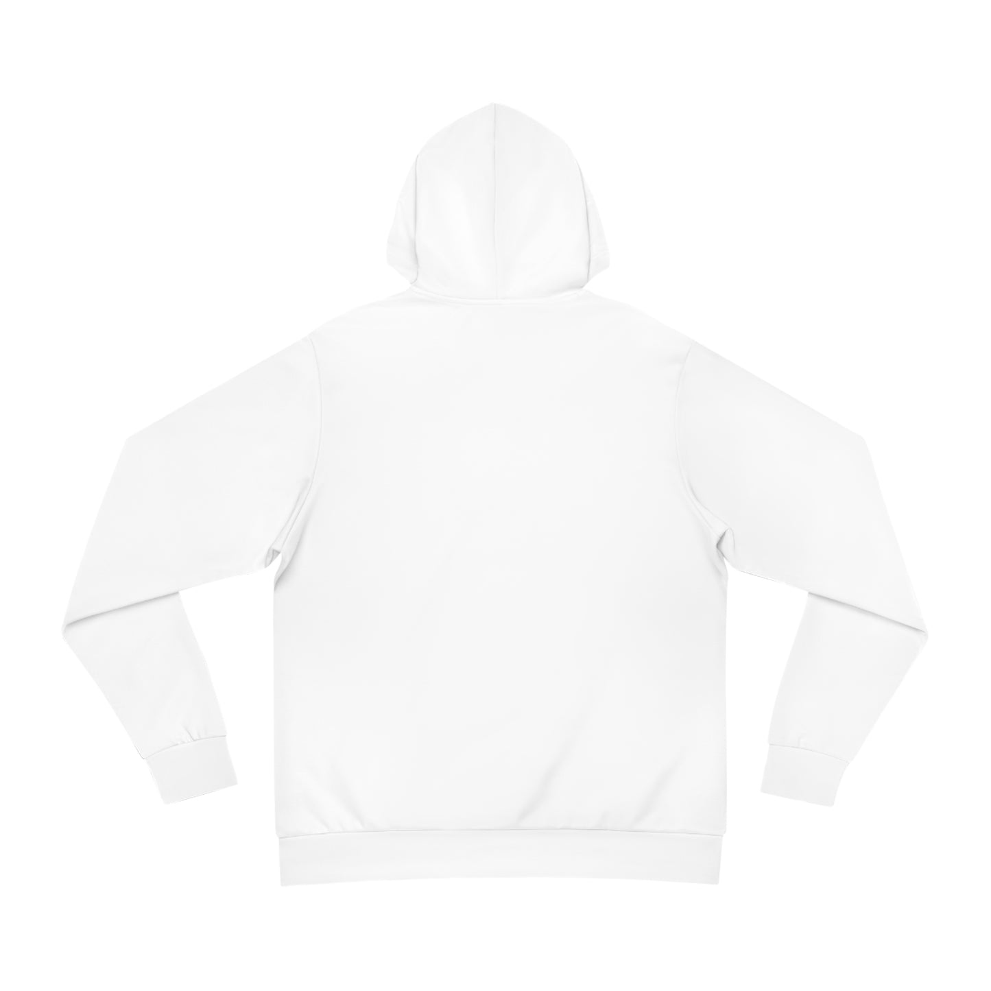 Arctic Frost White Hoodie for Men & Women – Silent Flame Figure with Pink Fire Streetwear