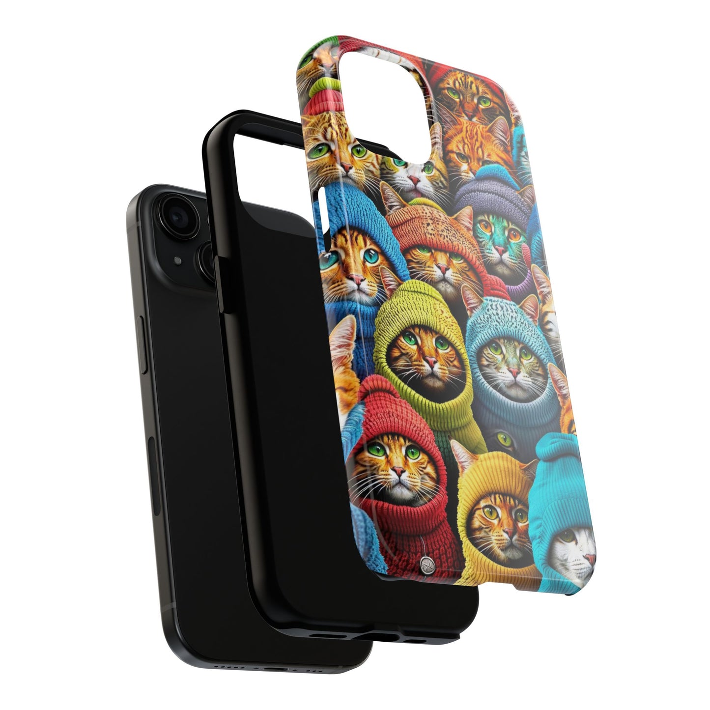 "Cool Cats Tough Phone Case – Stylish & Durable Protective Cover for iPhone & Android"