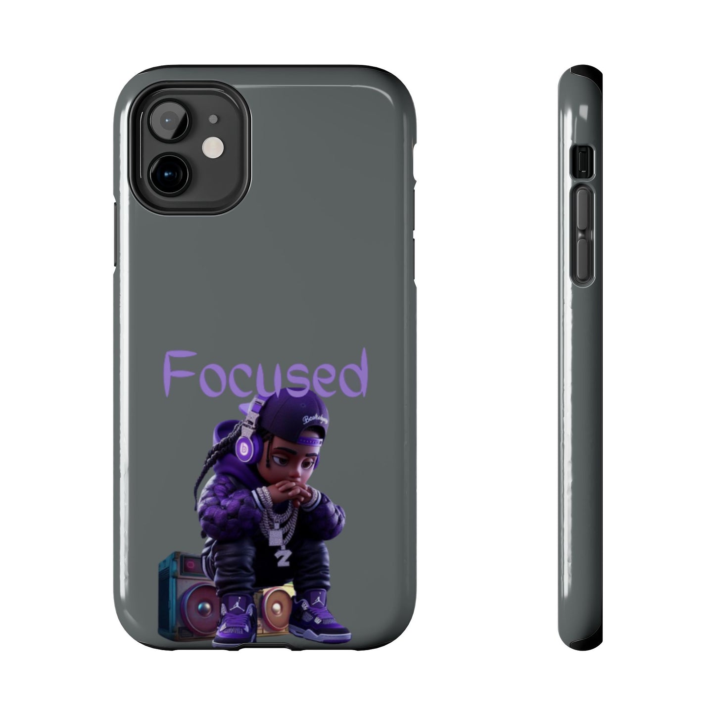 Phone Case- Focused Tough Case- Durable Protection