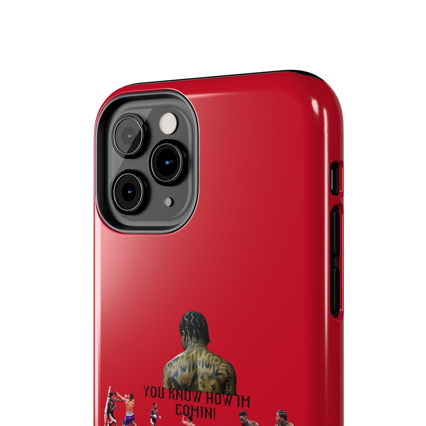 Phone case- You Know How I'm Comin' Tough Phone Case - Durable Protection