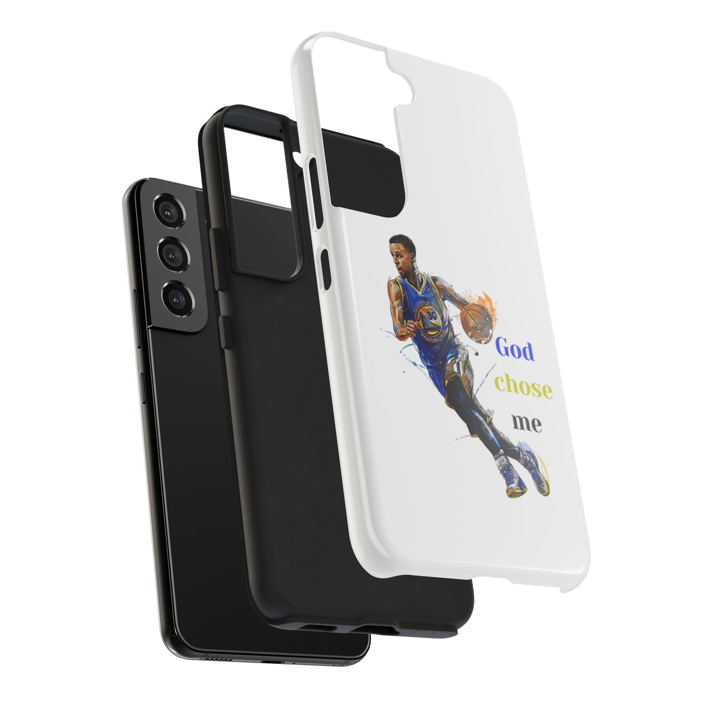 Phone case- God Chose Me Tough Phone Case - Durable Protection