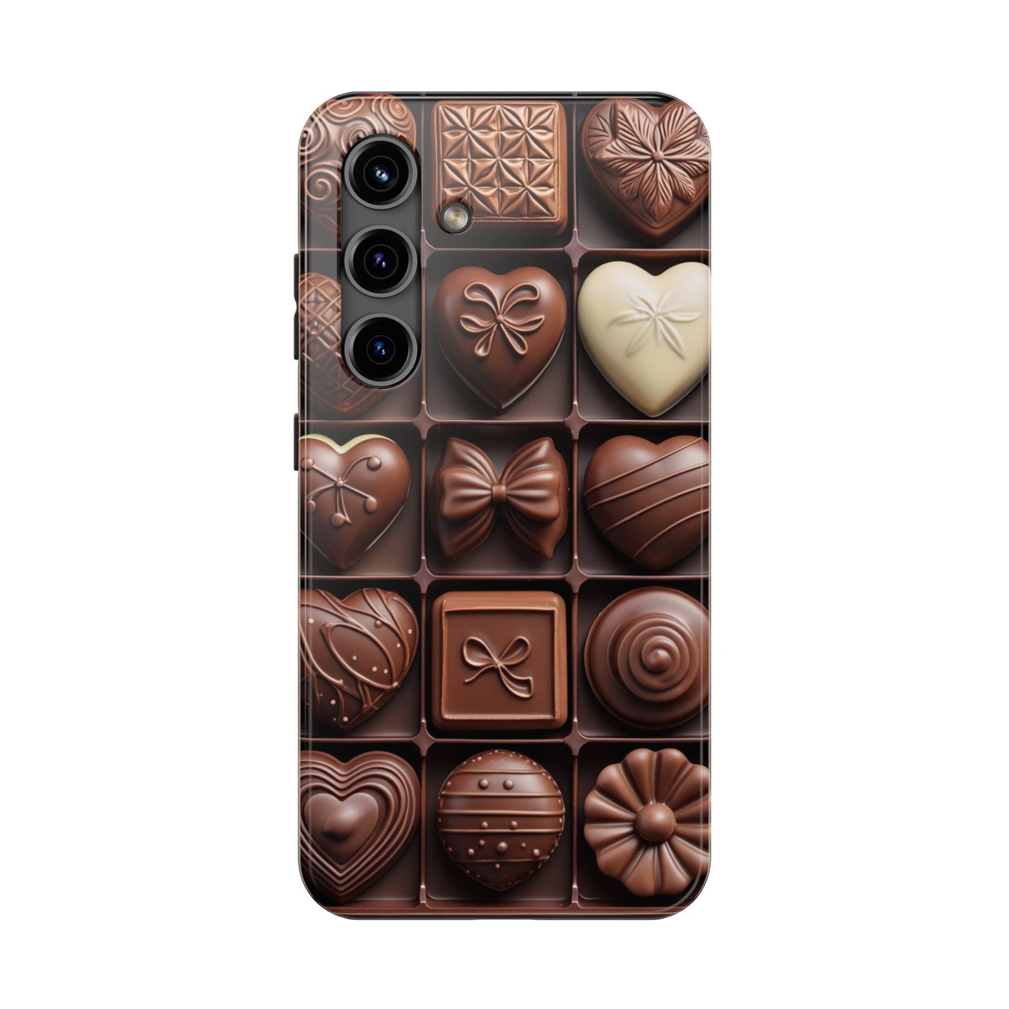 Chocolate Love Tough Phone Case - Perfect for Valentine's Day or Sweet Treat Lovers