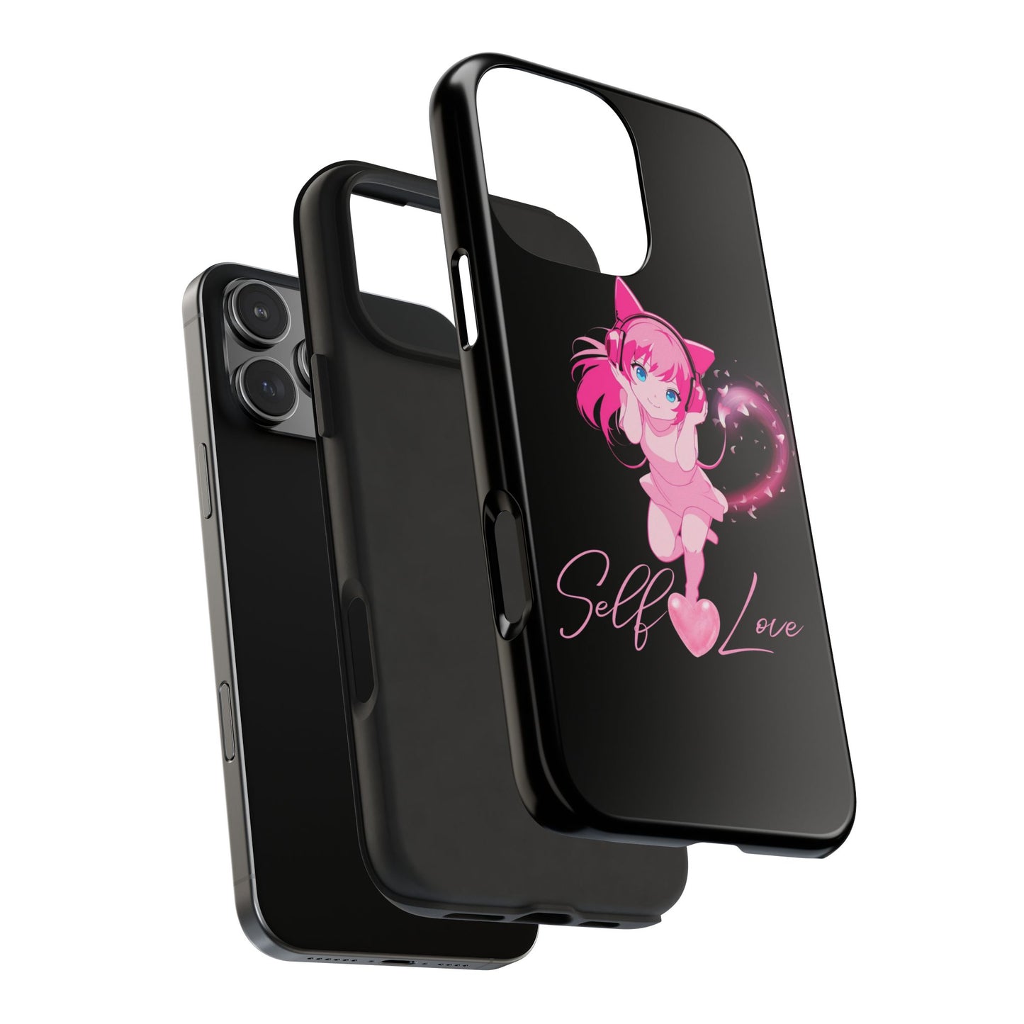 Self Love Tough Phone Case for Anime Lovers