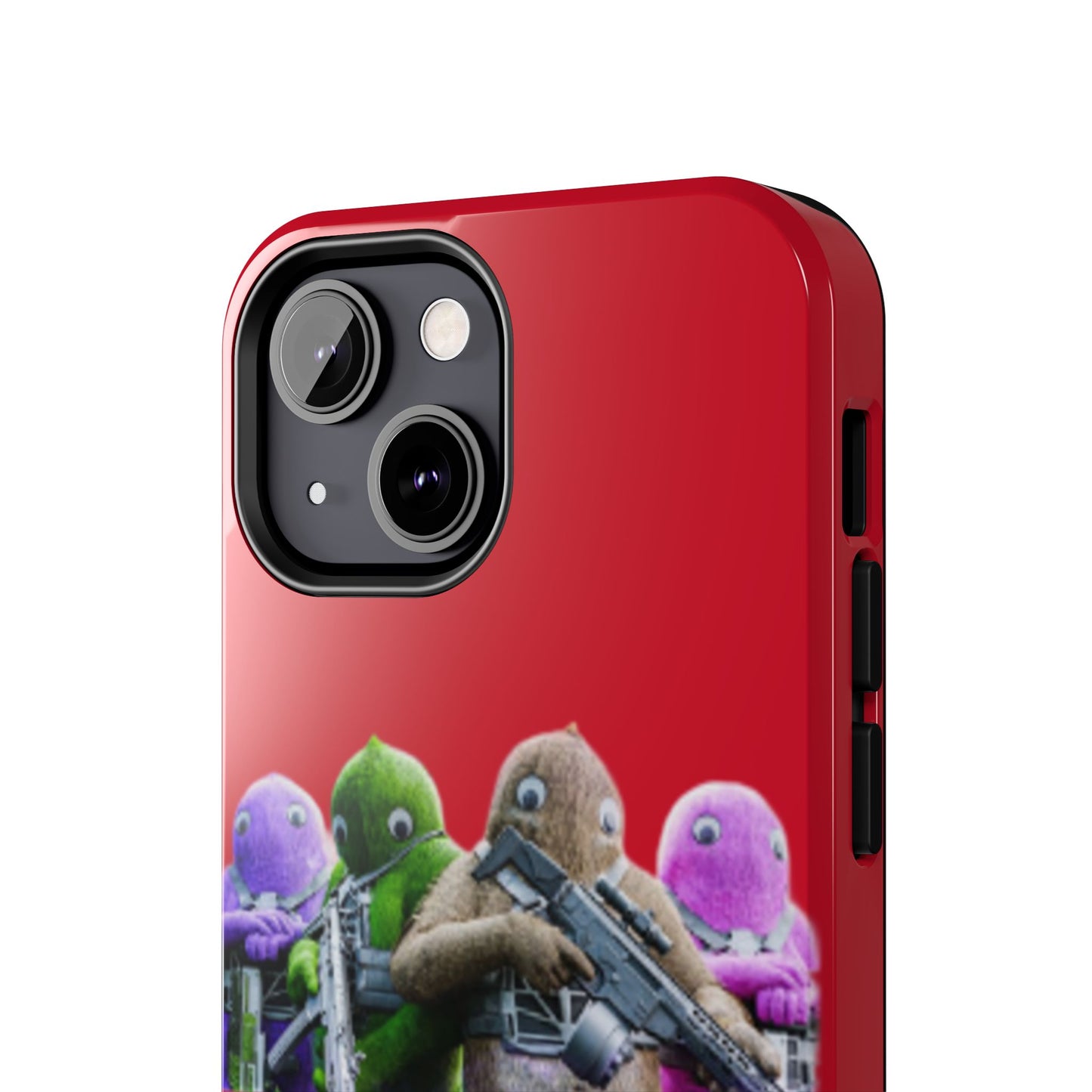 Cool Cartoon-Inspired Tough Phone Case - 'SWEATS'