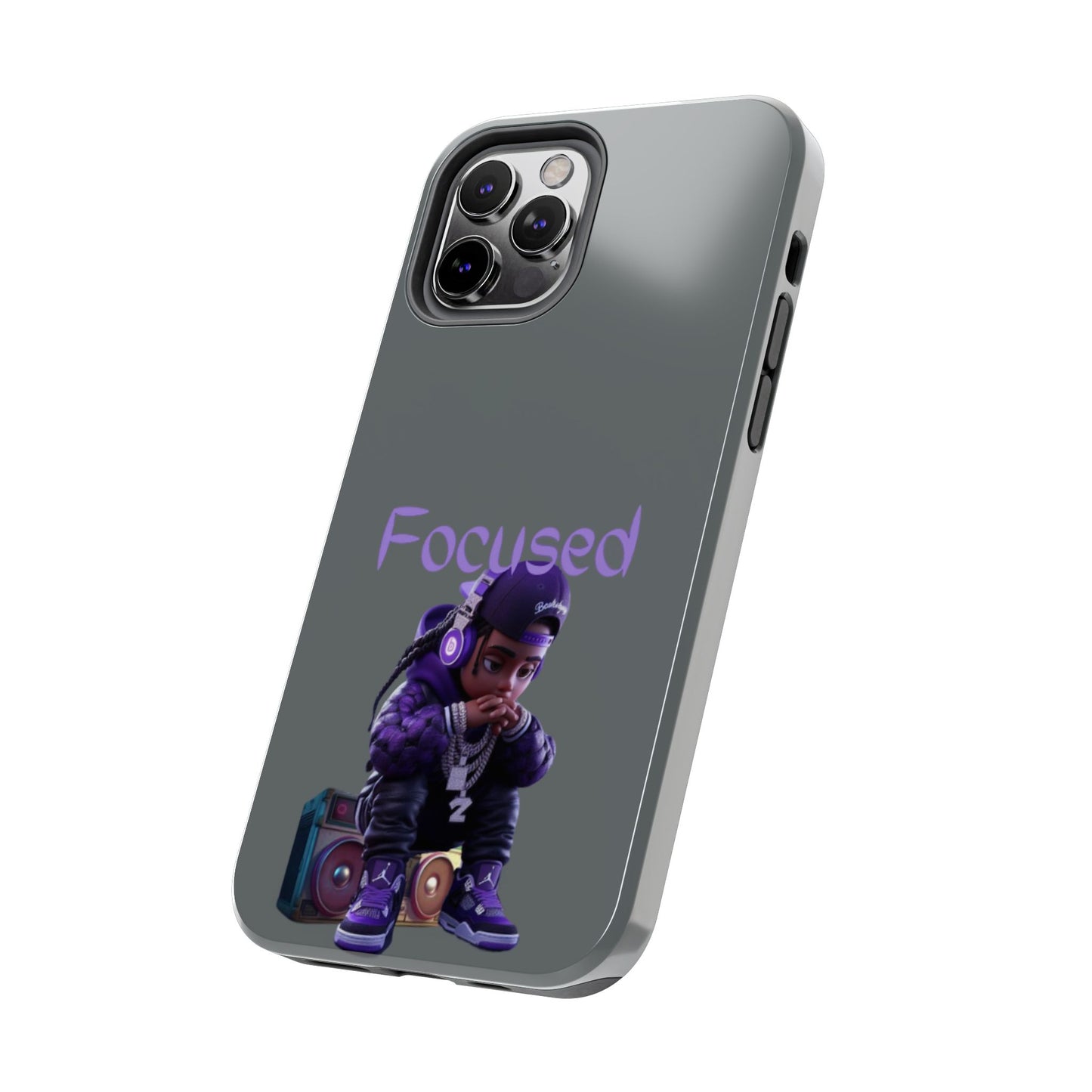 Phone Case- Focused Tough Case- Durable Protection