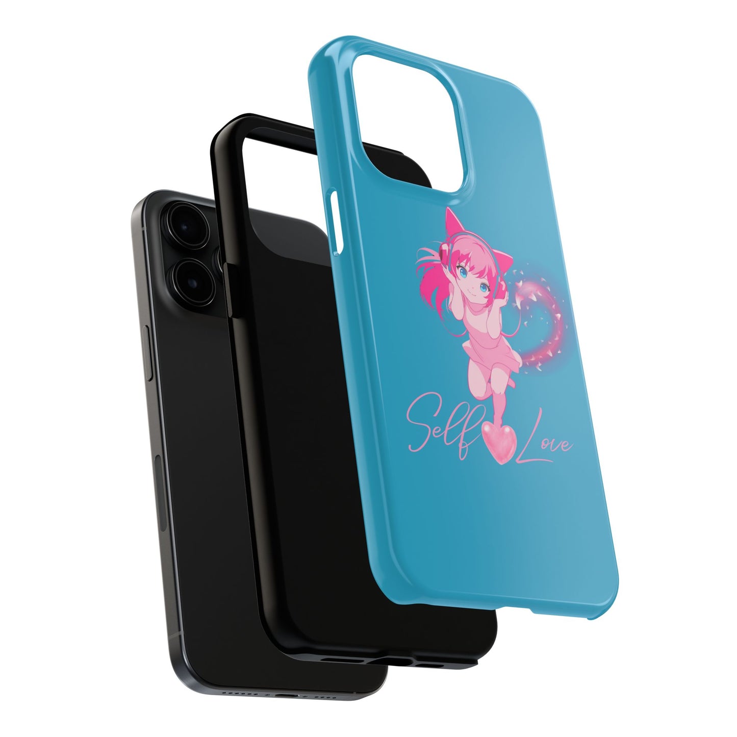 Self Love Tough Phone Case for Anime Lovers