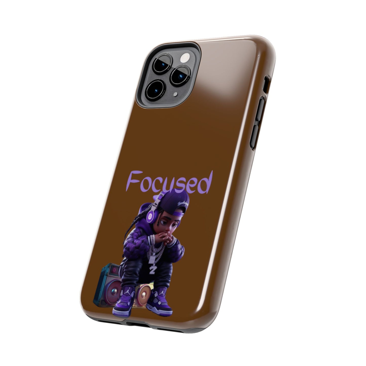 Phone Case- Focused Tough Case- Durable Protection