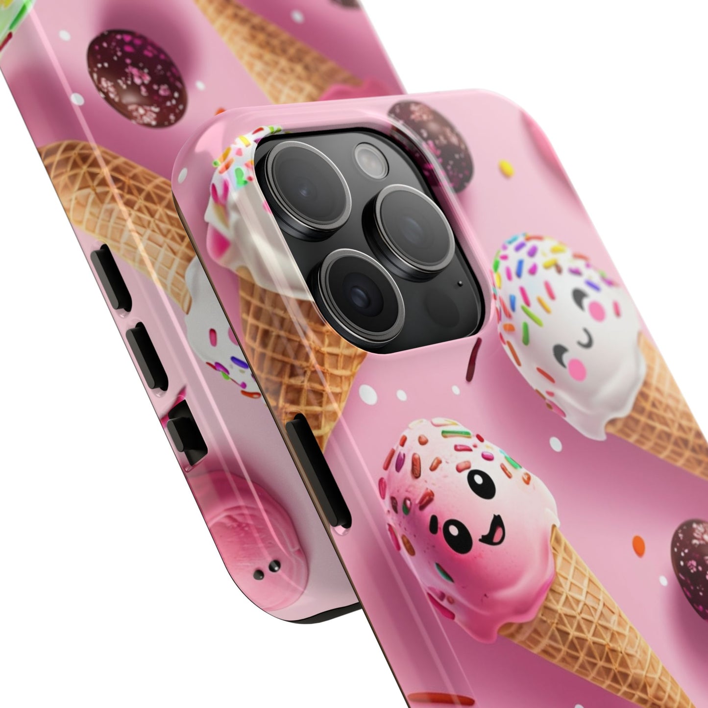 Tough Phone Cases Cute Ice Cream Design