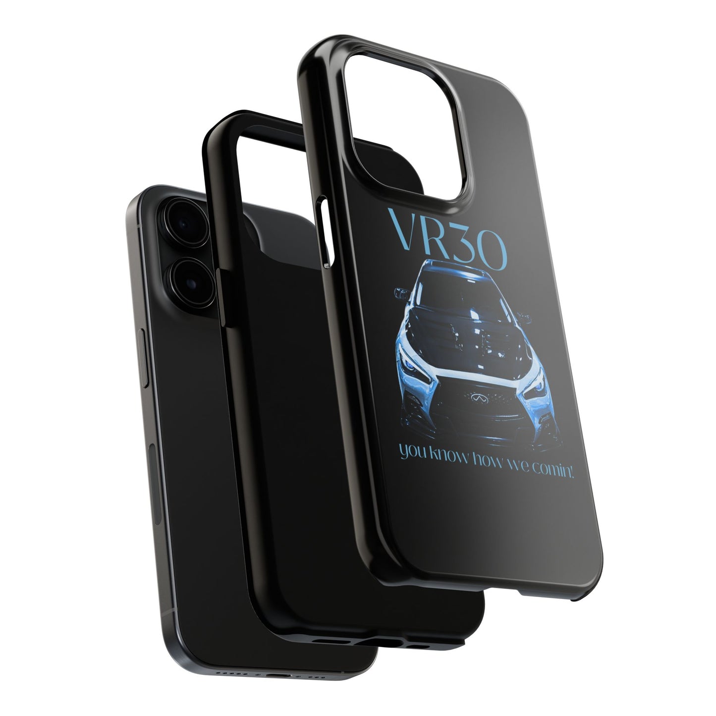 VR30 Sports Car Tough Phone Case - Stylish and Durable Protection for Car Enthusiasts