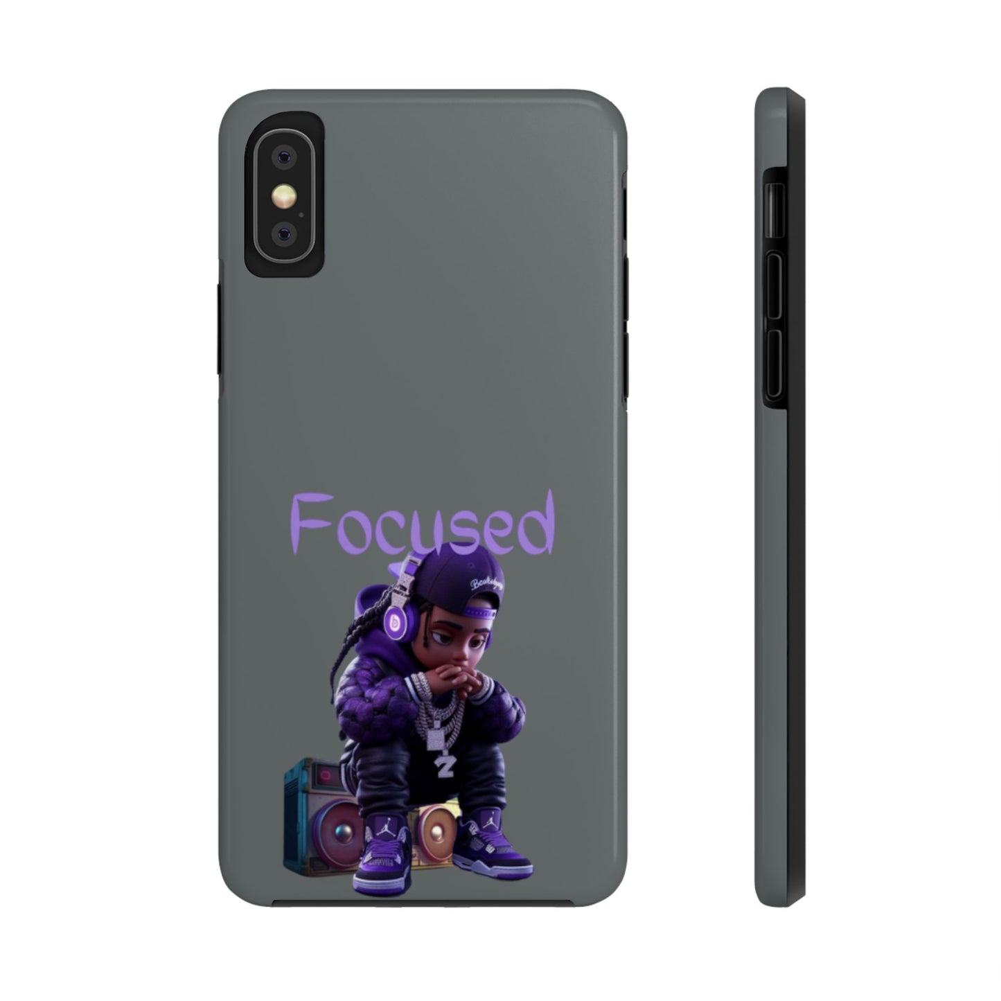 Phone Case- Focused Tough Case- Durable Protection