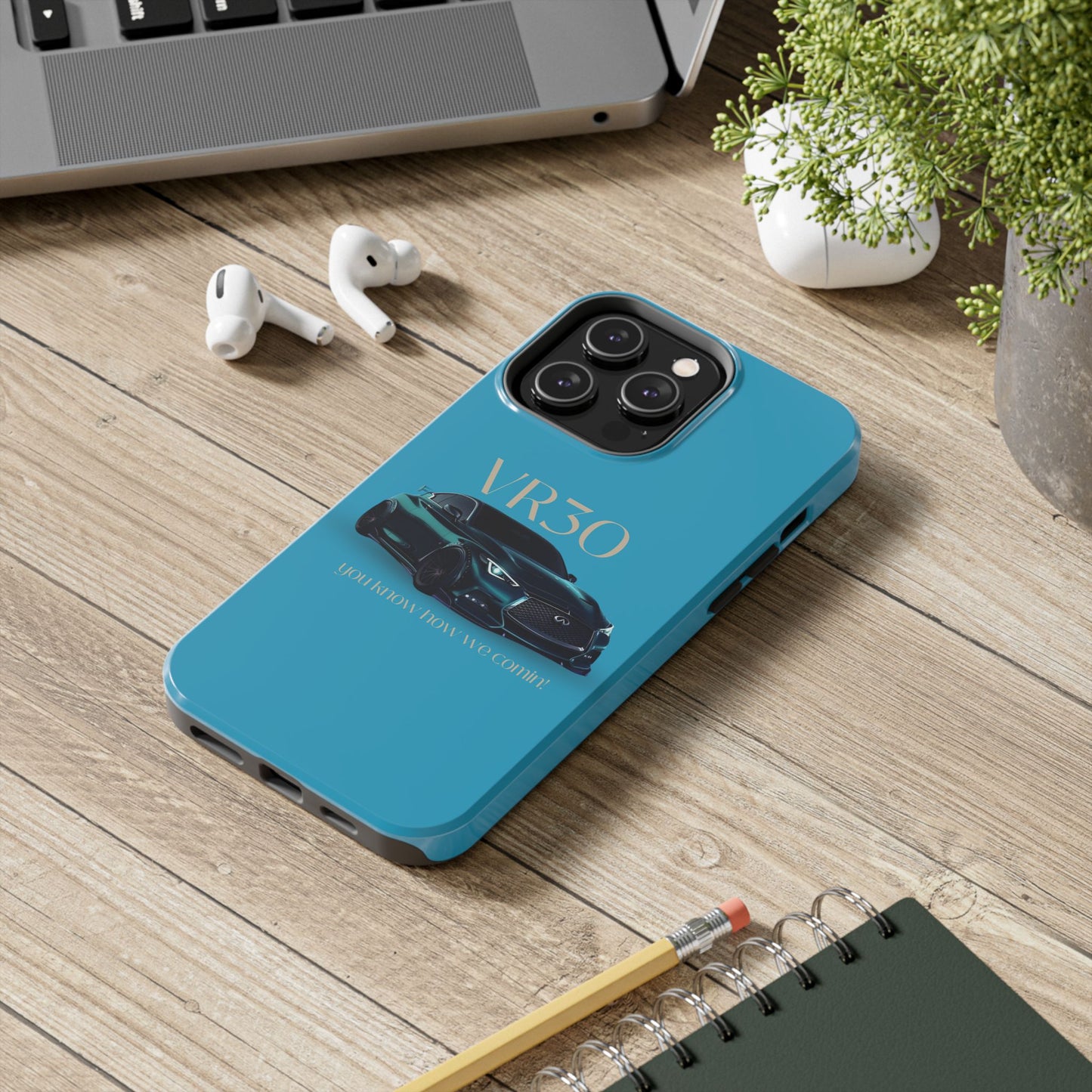 VR30 Sports Car Tough Phone Case - Stylish and Durable Protection for Car Enthusiasts