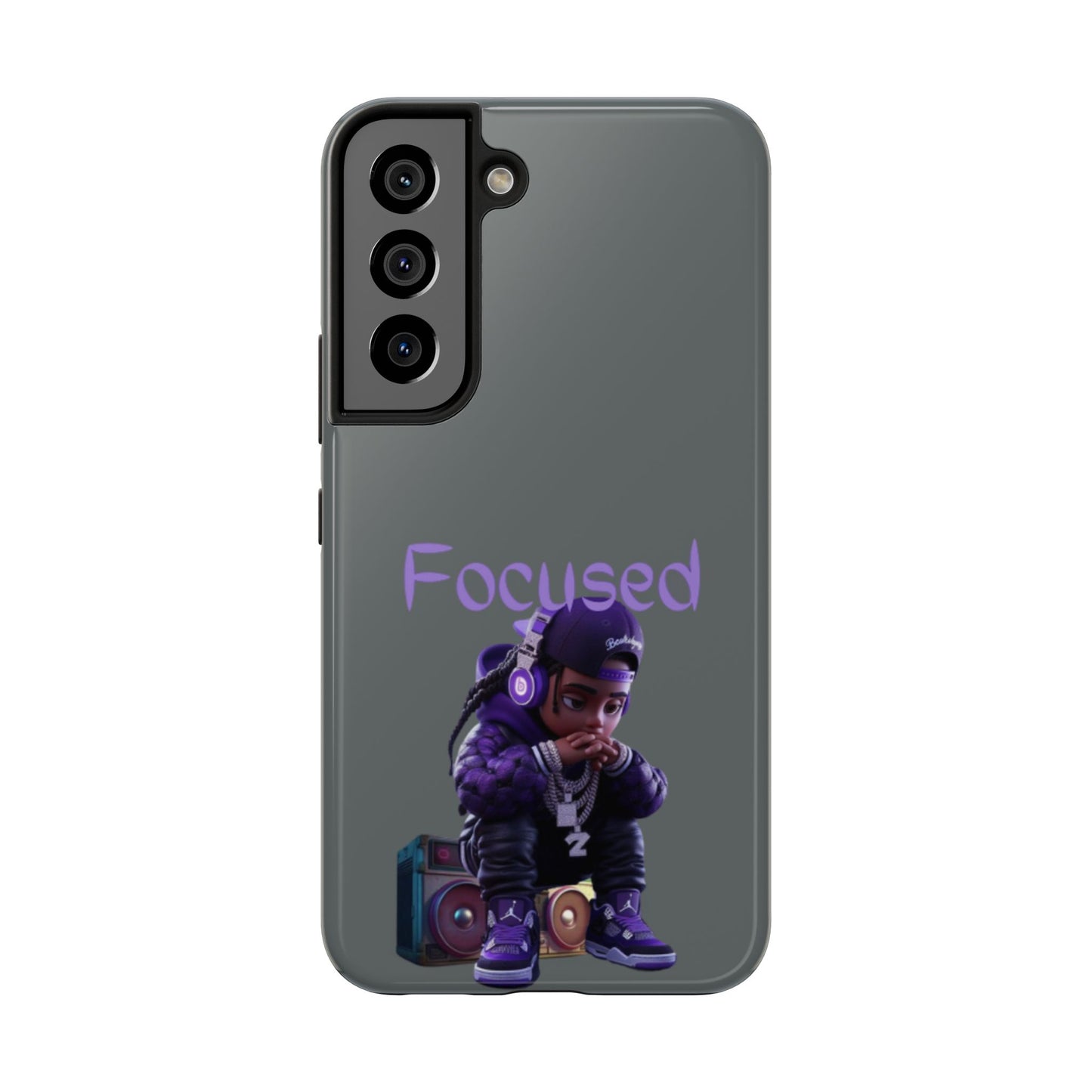 Phone Case- Focused Tough Case- Durable Protection