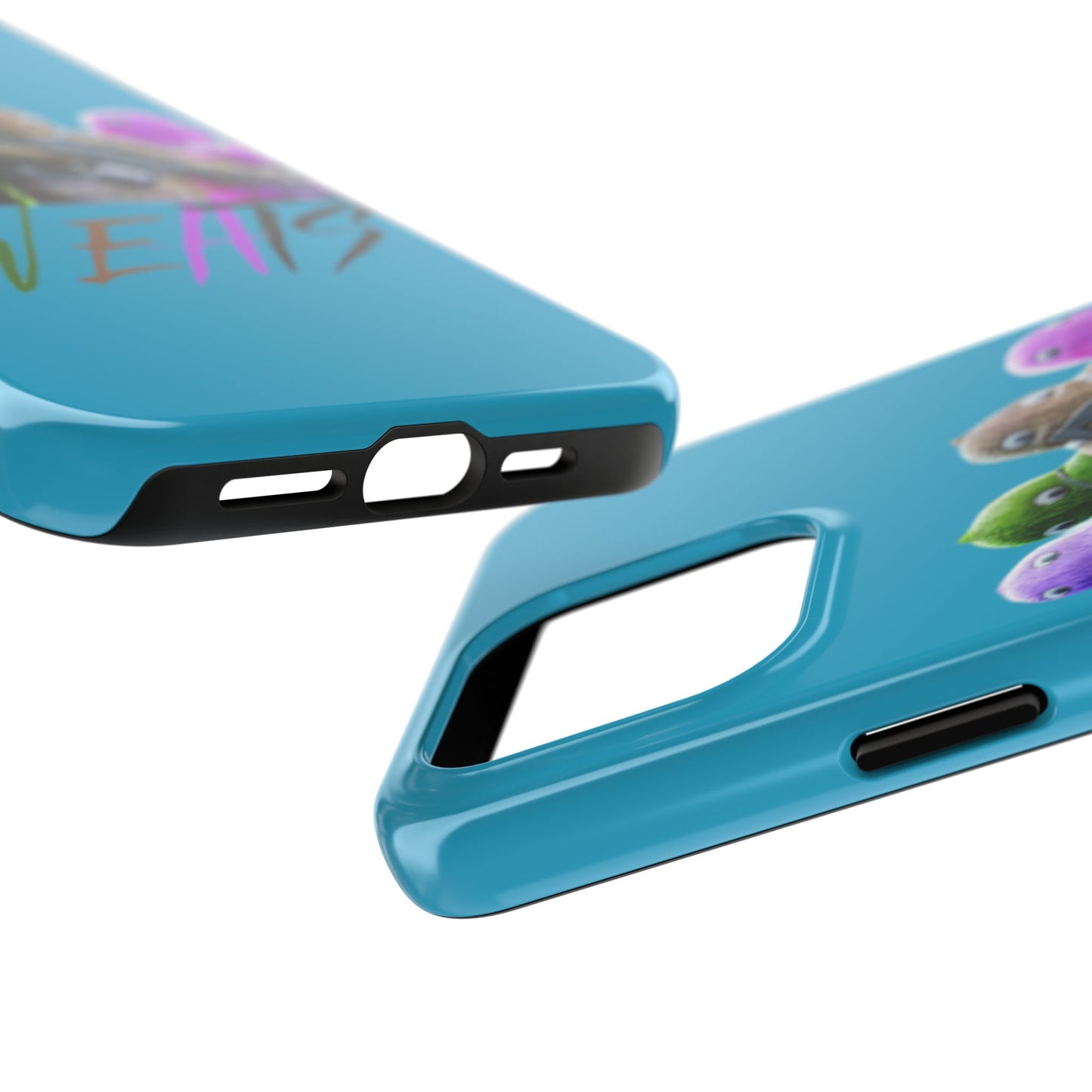 Cool Cartoon-Inspired Tough Phone Case - 'SWEATS'