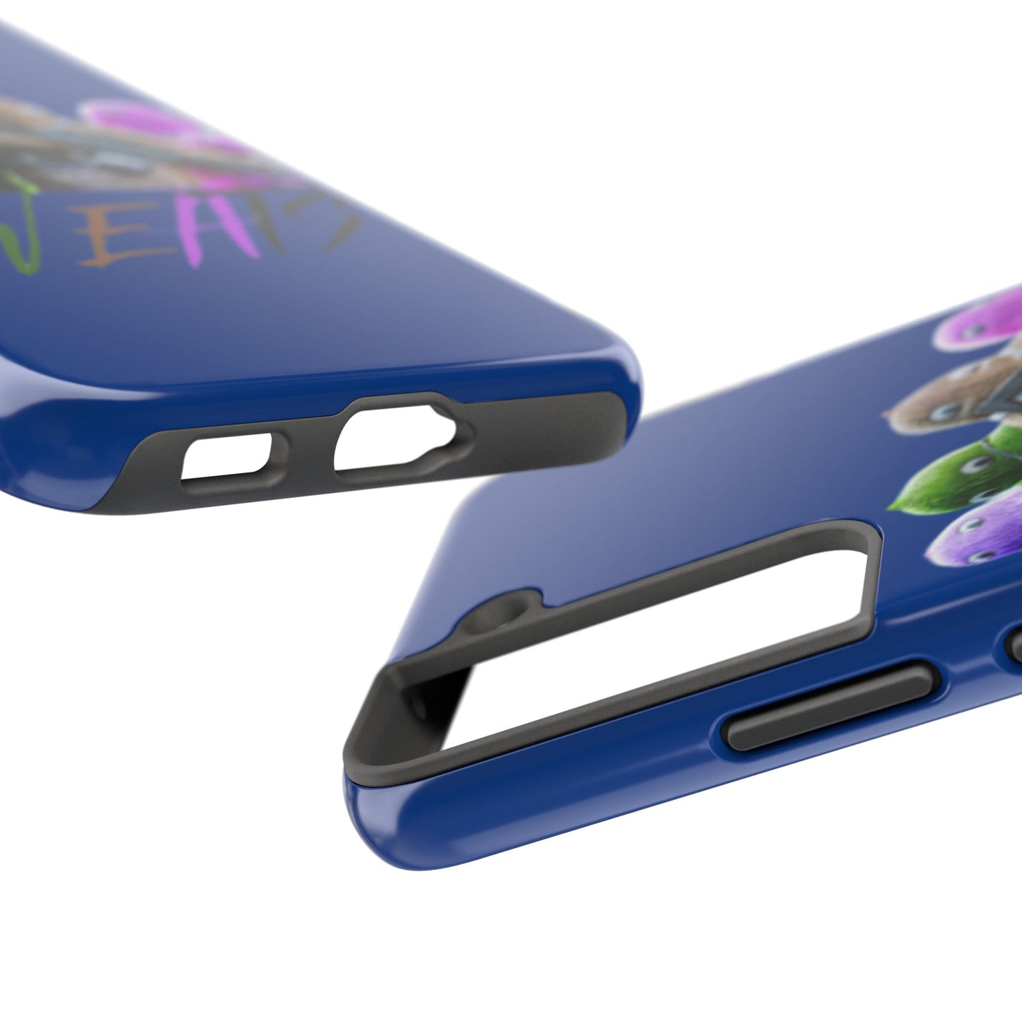 Cool Cartoon-Inspired Tough Phone Case - 'SWEATS'
