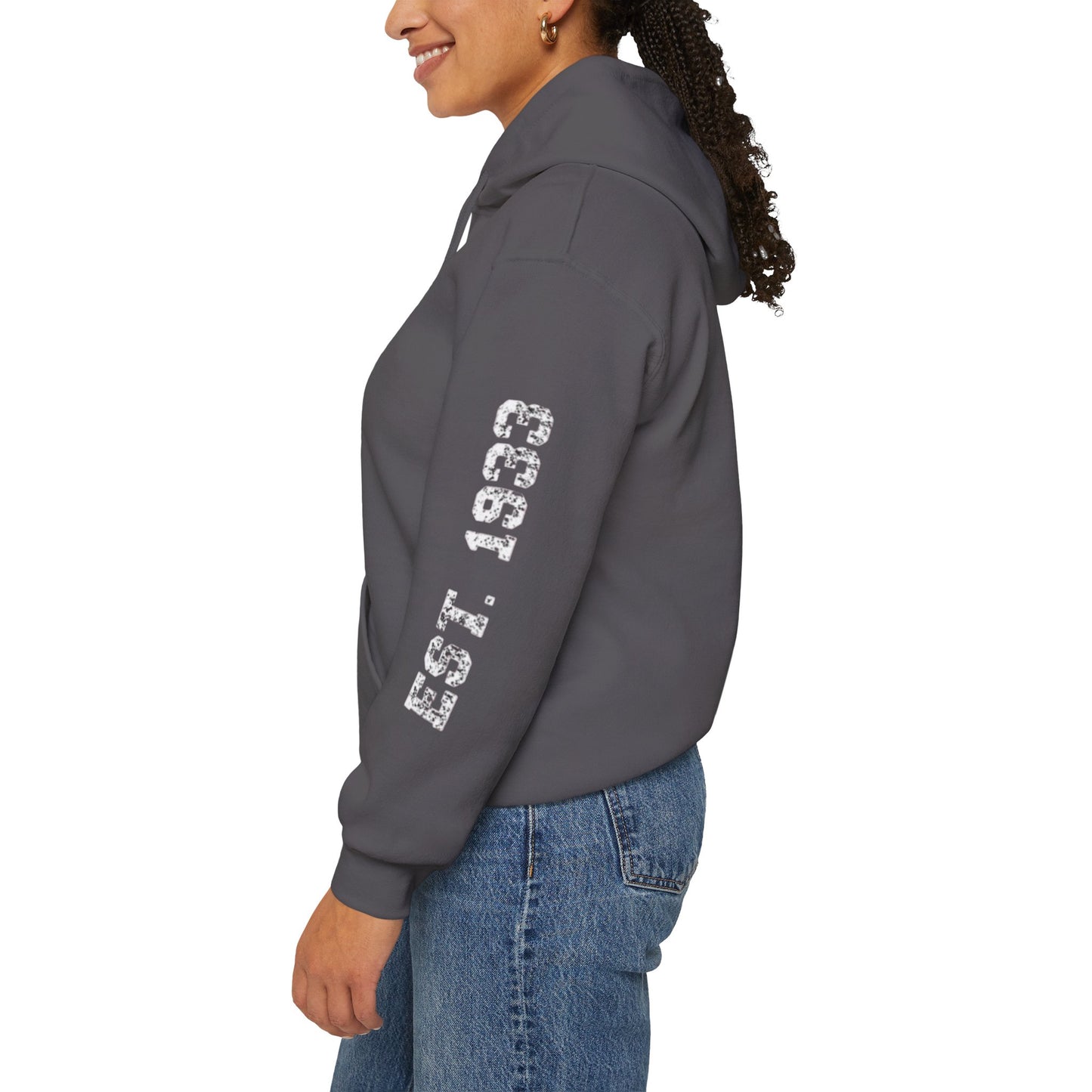Philadelphia Eagles Hoodie – Est. 1933 | Black Pullover for Men & Women | Team Colors & Mascot Design