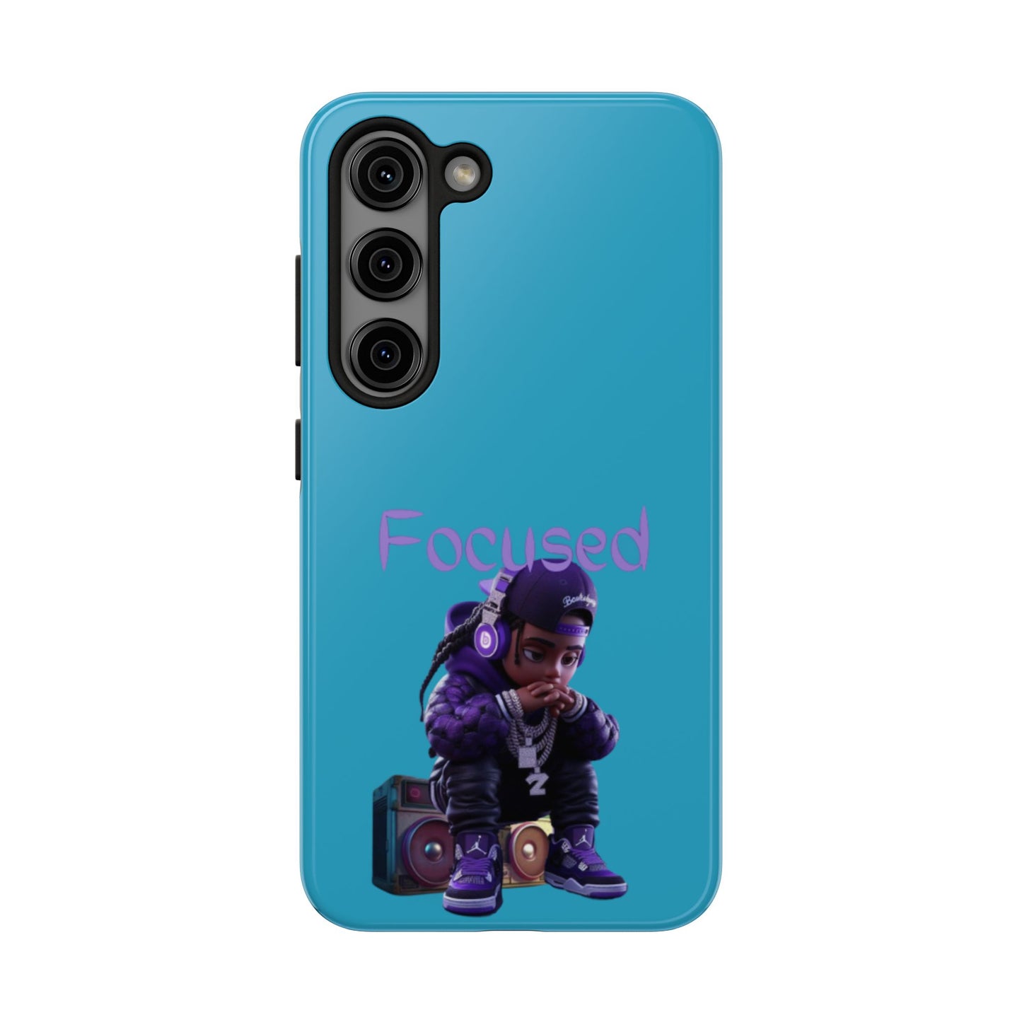 Phone Case- Focused Tough Case- Durable Protection