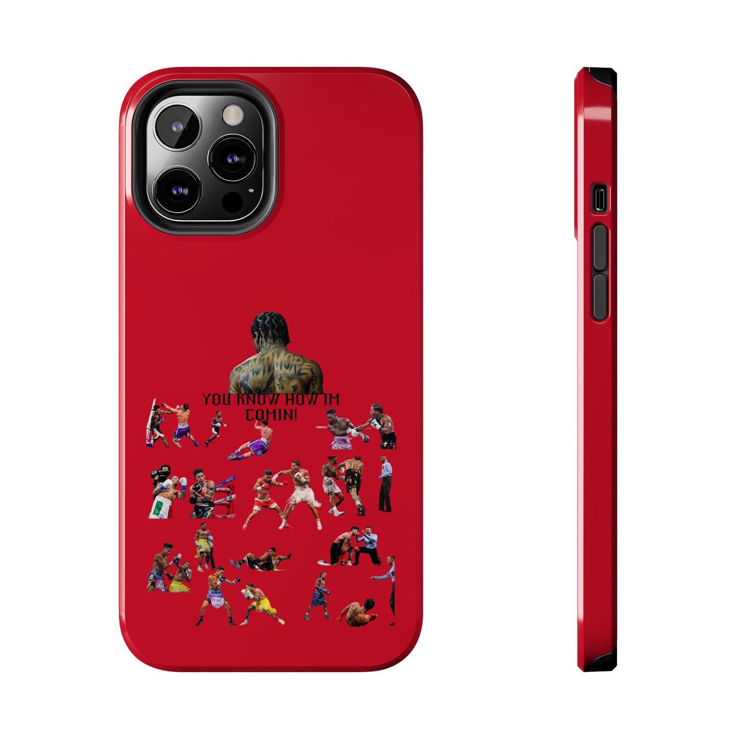 Phone case- You Know How I'm Comin' Tough Phone Case - Durable Protection