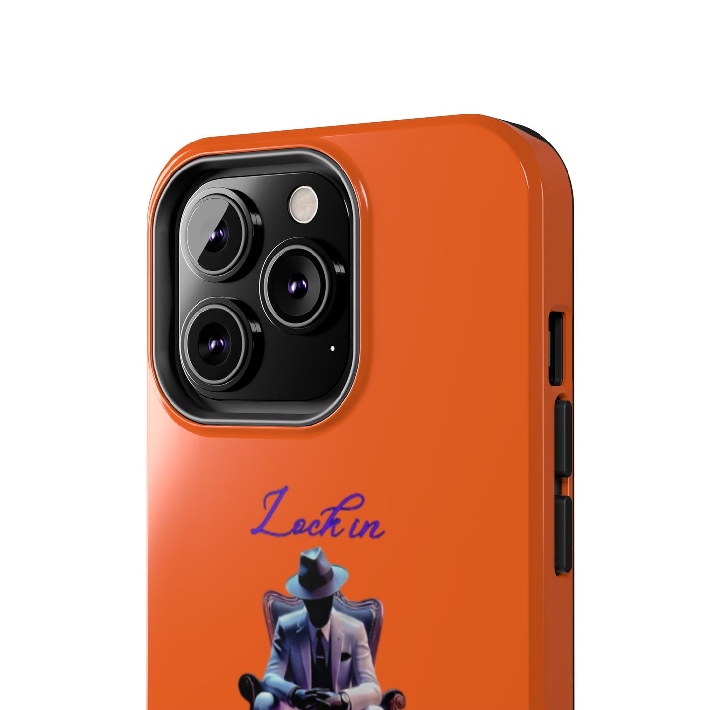 Phone case- Lock In, Stay discipline Tough Phone Case - Durable Protection