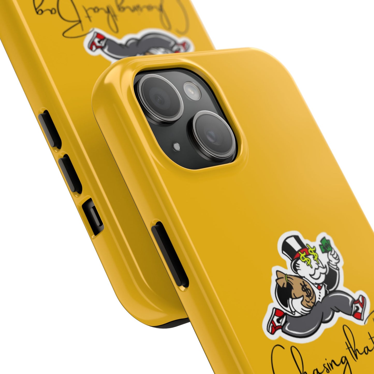 Phone Case- Chasing That Bag Tough Case- Durable Protection