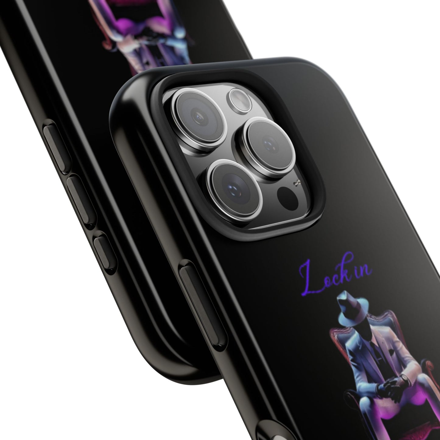 Phone case- Lock In, Stay DIsciplined Tough Phone Case - Durable Protection