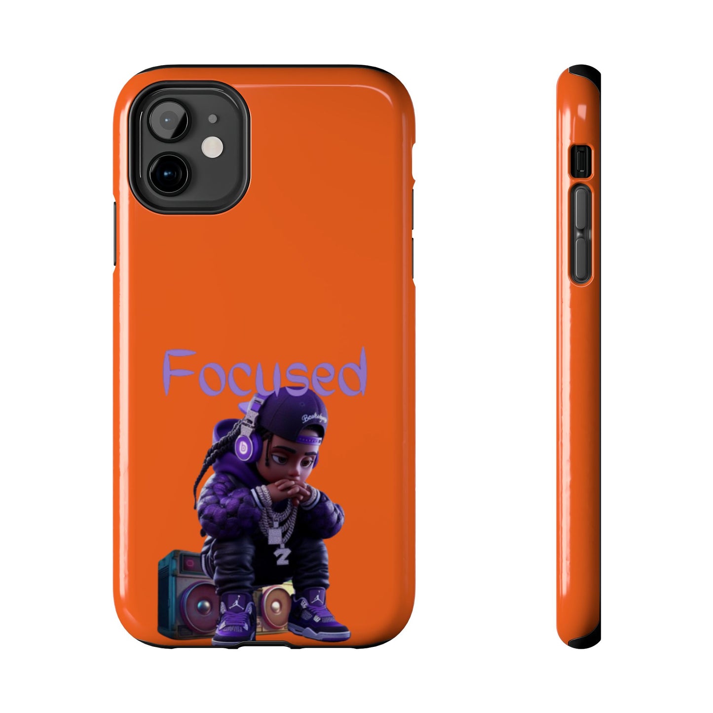 Phone Case- Focused Tough Case- Durable Protection