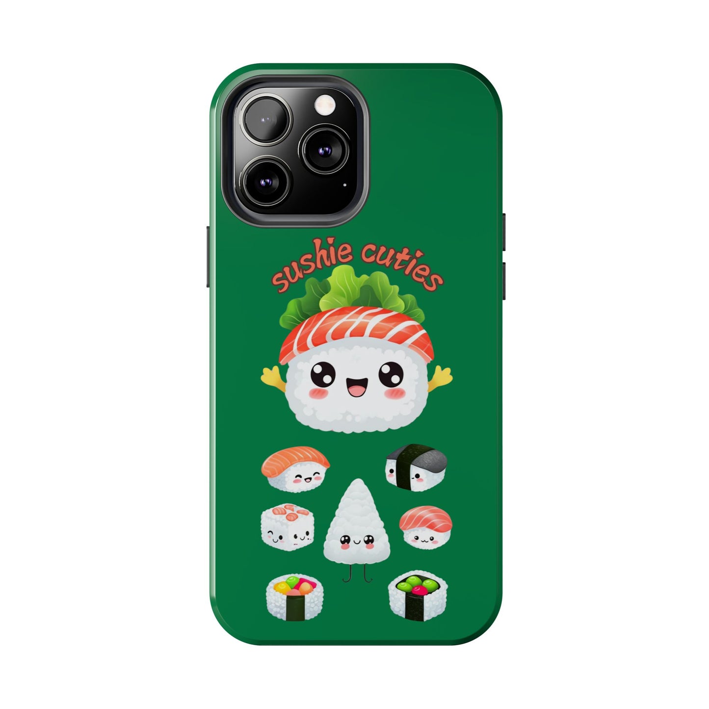 π£ Cute Sushi Buddies Tough Phone Case β Durable & Adorable for iPhone & Android!