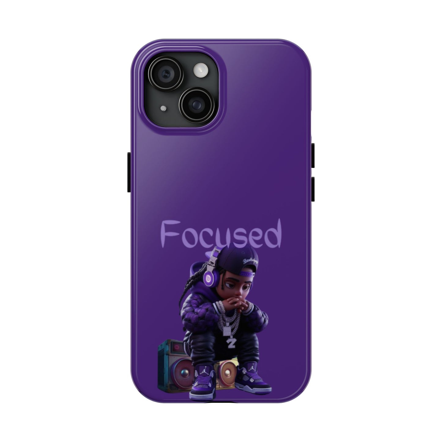Phone Case- Focused Tough Case- Durable Protection