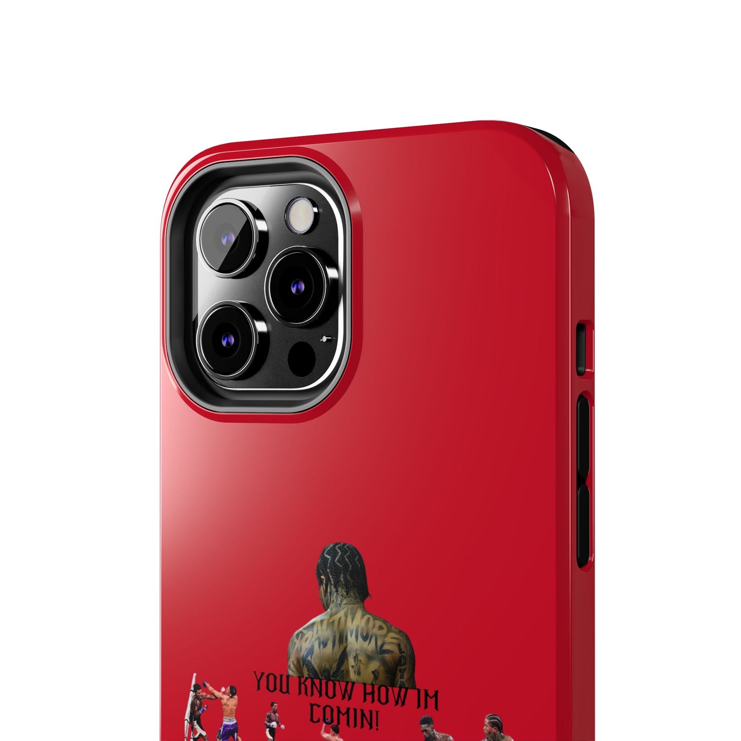 Phone case- You Know How I'm Comin' Tough Phone Case - Durable Protection