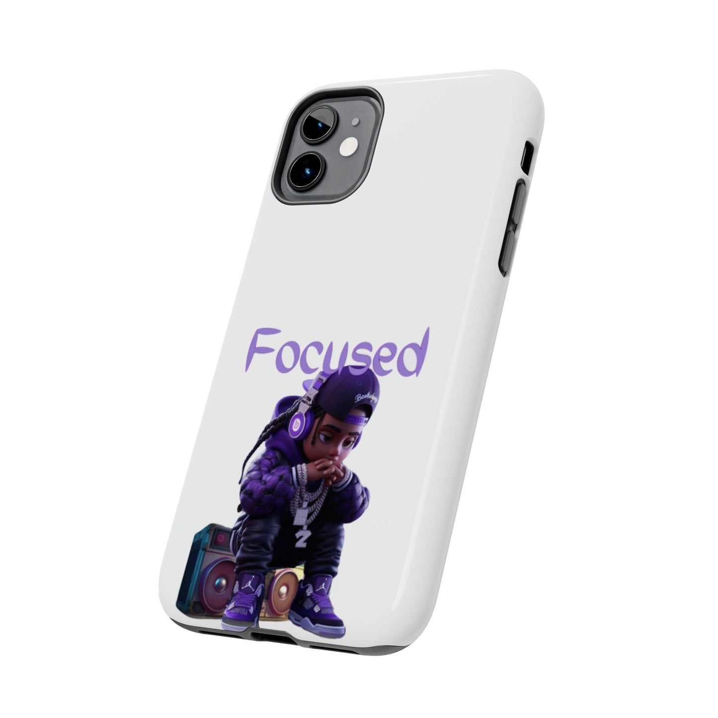 Phone Case- Focused Tough Case- Durable Protection