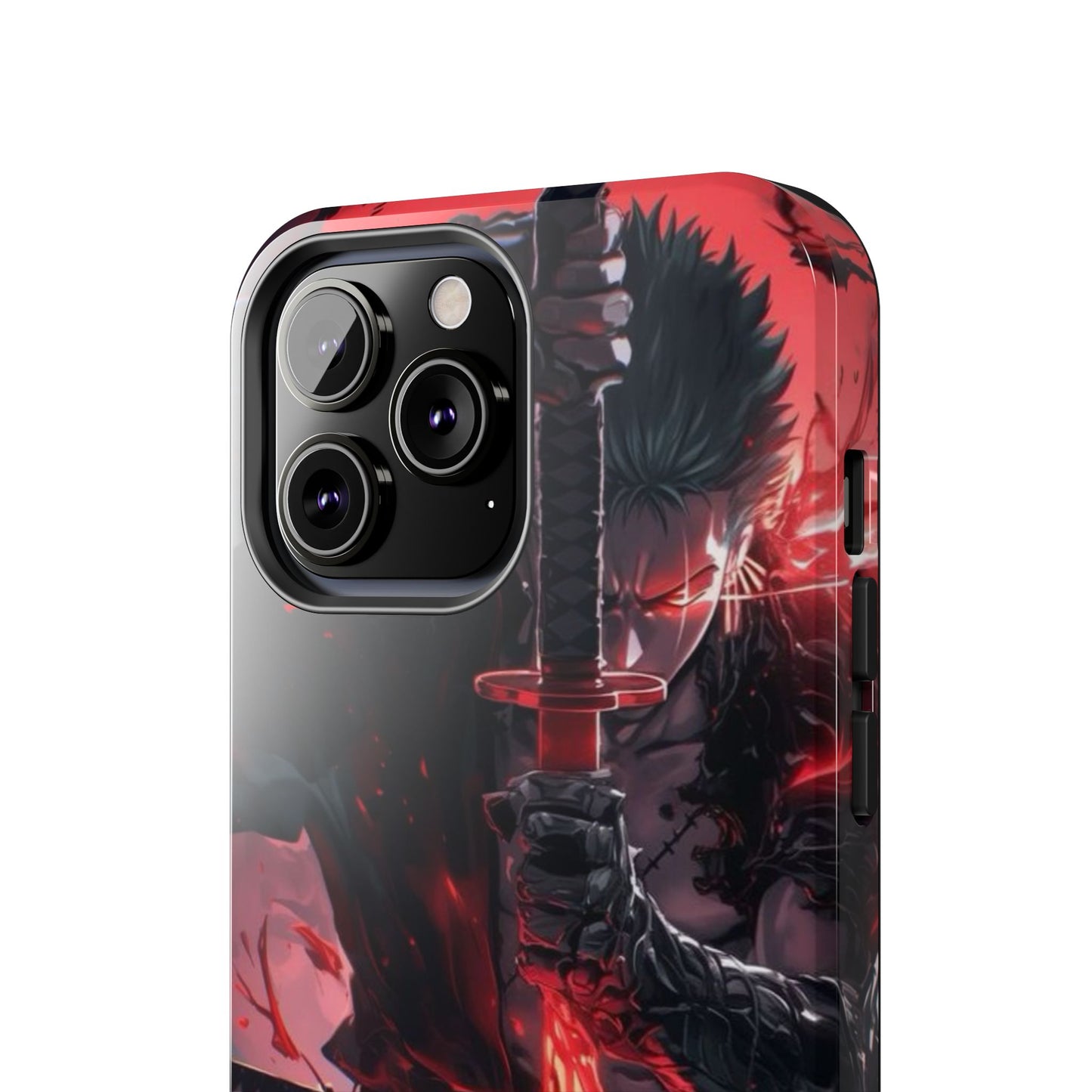 🗡️ Fierce Samurai Tough Phone Case – Durable Protection with Bold Anime Design for iPhone & Android